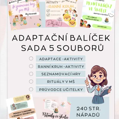 ADAPTAČNÍ BALÍČEK - sada 5 souborů