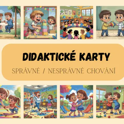 DIDAKTICKÉ KARTY - správné/nesprávné