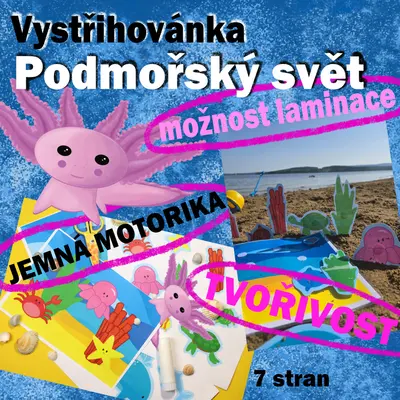 Vystřihovánka "Podmořský svět"