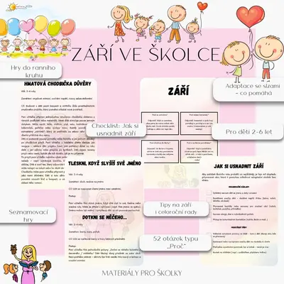 Září ve školce