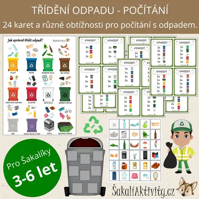 TŘÍDĚNÍ ODPADU - počítání