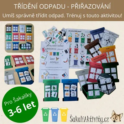 TŘÍDĚNÍ ODPADU - přiřazování