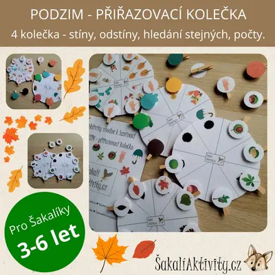  PODZIM - přířazovací kolečko 