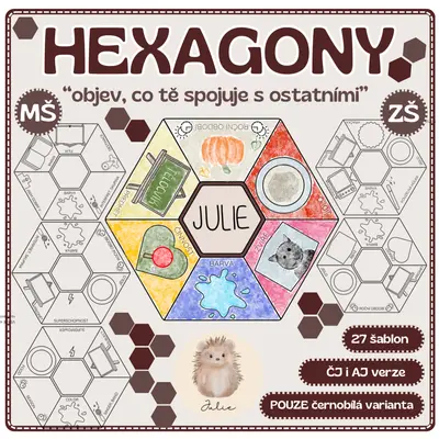 TŘÍDNÍ HEXAGONOVÁ MOZAIKA 