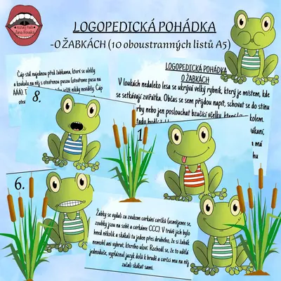 LOGOPEDICKÁ POHÁDKA O ŽABCE