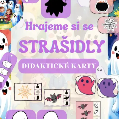 Halloween, strašidla - didaktické hry