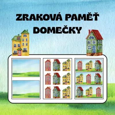 ZRAKOVÁ PAMĚŤ - DOMEČKY