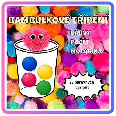 BAMBULKOVÉ TŘÍDĚNÍ 🔴🟡🔵🟠🟢