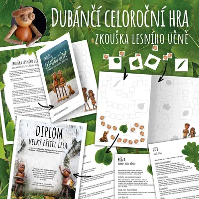 Dubánčí celoroční hra - Zkouška lesního učně