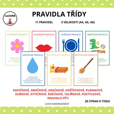 PRAVIDLA TŘÍDY