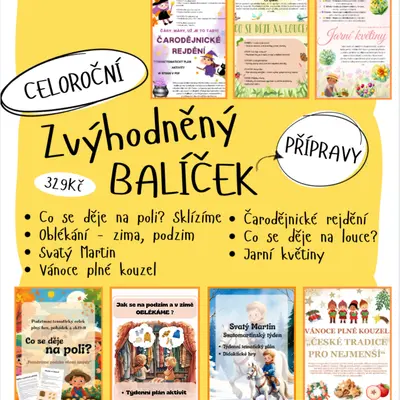 Přípravy - sada: zvýhodněný balíček (7 témat)