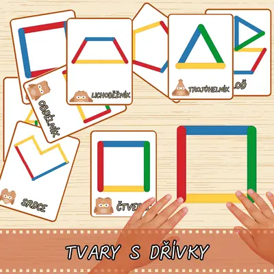 Tvary s dřívky