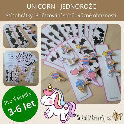  UNICORN - stínohrátky 