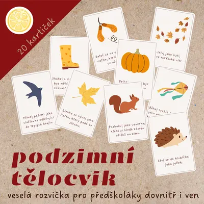 Podzimní tělocvik | rozcvička pro předškoláky