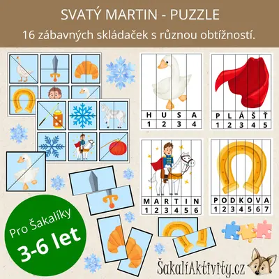  Puzzle - SVATÝ MARTIN 