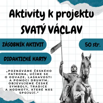 Svatý Václav - aktivity, zásobník, didaktické hry