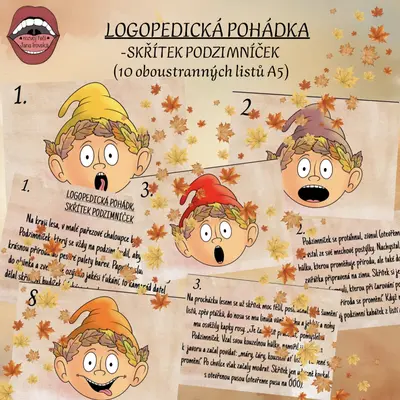 LOGOPEDICKÁ POHÁDKA: SKŘÍTEK PODZIMNÍČEK
