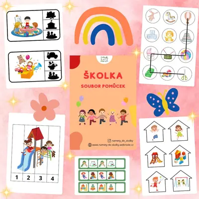 Školka - Soubor pomůcek 