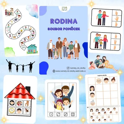 Rodina - Soubor pomůcek 