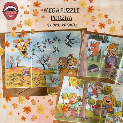 MEGA PUZZLE: PODZIM