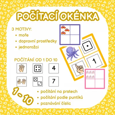 POČÍTACÍ OKÉNKA