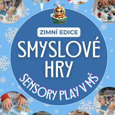 Smyslové hry - sensory play, ZIMA