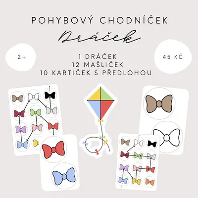 Pohybový chodníček - dráček Fráček