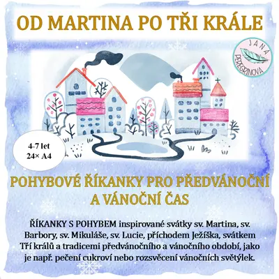 OD MARTINA PO TŘI KRÁLE – pohybové tematické říkanky 