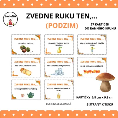 ZVEDNE RUKU TEN,... PODZIM