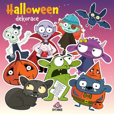 Halloweenské dekorace 