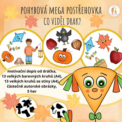Pohybová mega postřehovka - Co viděl drak?