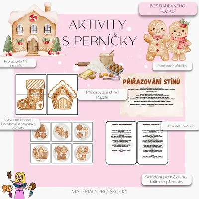 Aktivity s perníčky