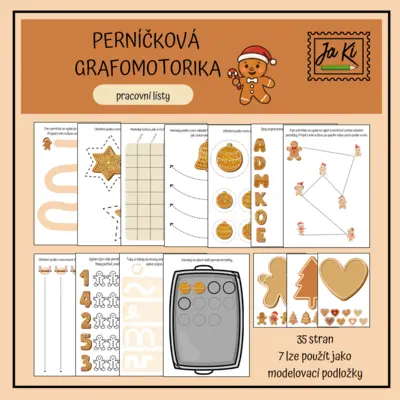 Perníčková grafomotorika