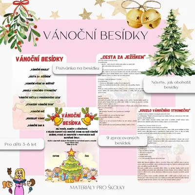 Vánoční besídky