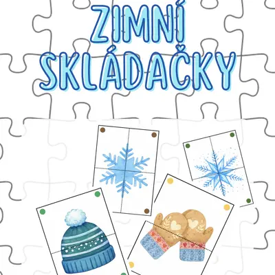 Zimní skládačky 
