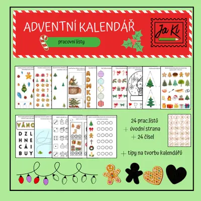 Adventní pracovní listy