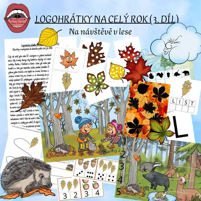 LOGOHRÁTKY NA CELÝ ROK 3.DÍL: NÁVŠTĚVA LESA