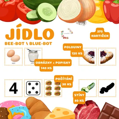 JÍDLO - Bee-Bot / Blue-Bot