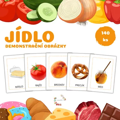 JÍDLO - demonstrační obrázky