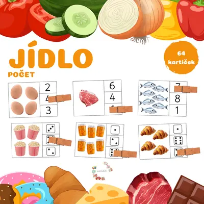 JÍDLO - počet