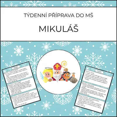 Mikuláš: týdenní příprava do MŠ