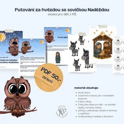 Stezka Putování za hvězdou se sovičkou Naděždou