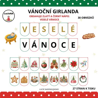VÁNOČNÍ GIRLANDA