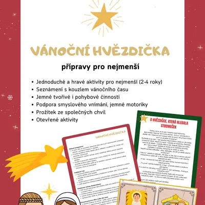 Vánoce - přípravy pro nejmenší