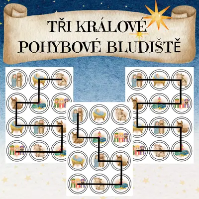 POHYBOVÉ BLUDIŠTĚ - TŘI KRÁLOVÉ