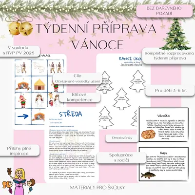Týdenní příprava - Vánoce