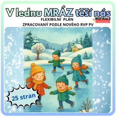 V lednu mráz - těší nás ❄️-  flexibilní plán
