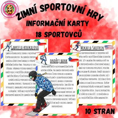 Zimní sportovní hry - 18 úspěšných sportovců