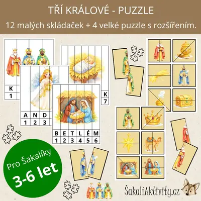  Puzzle - TŘI KRÁLOVÉ 