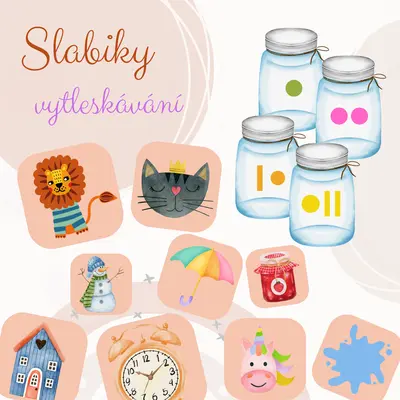 Slabiky - vytleskání 